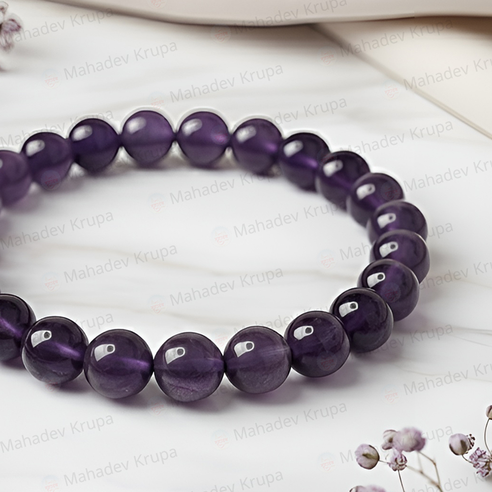 Amethyst Bracelet Makar (Capricorn) Inspired Design