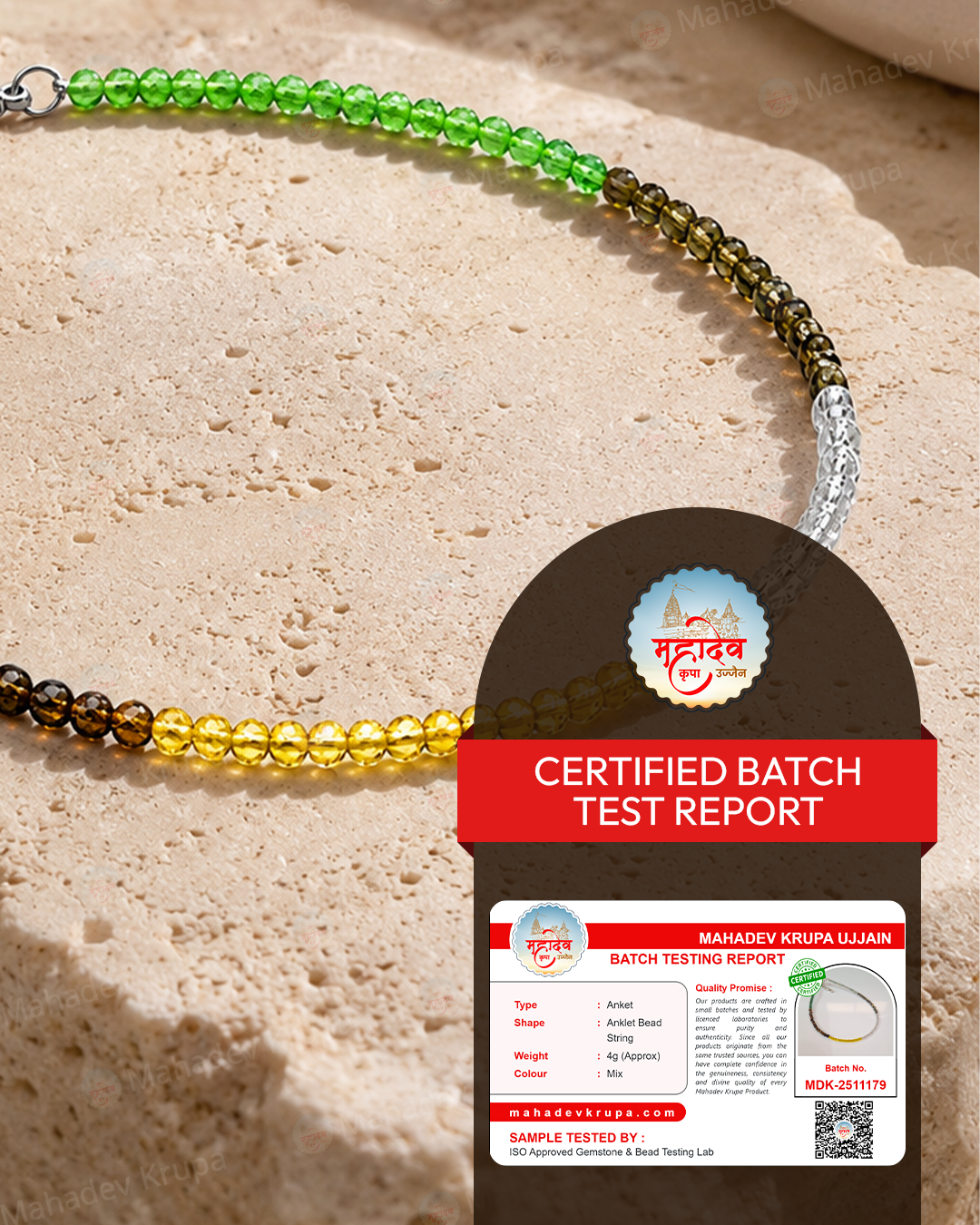 Dhanyog Anklet
