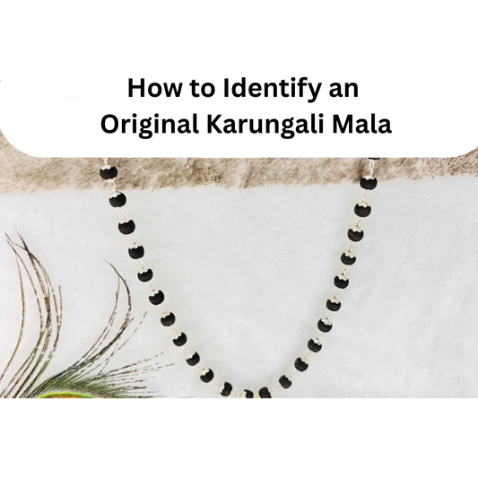 How to Identify an Original Karungali Mala (Ebony Wood Mala) – Complete Guide