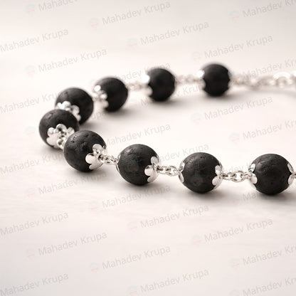 Silver Karungali Bracelet