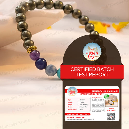 7 Chakra Lava Stone Bracelet – Natural Stone & Lava Beads