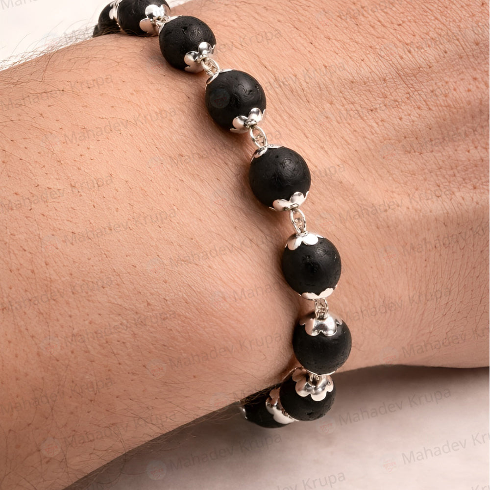 Silver Karungali Bracelet