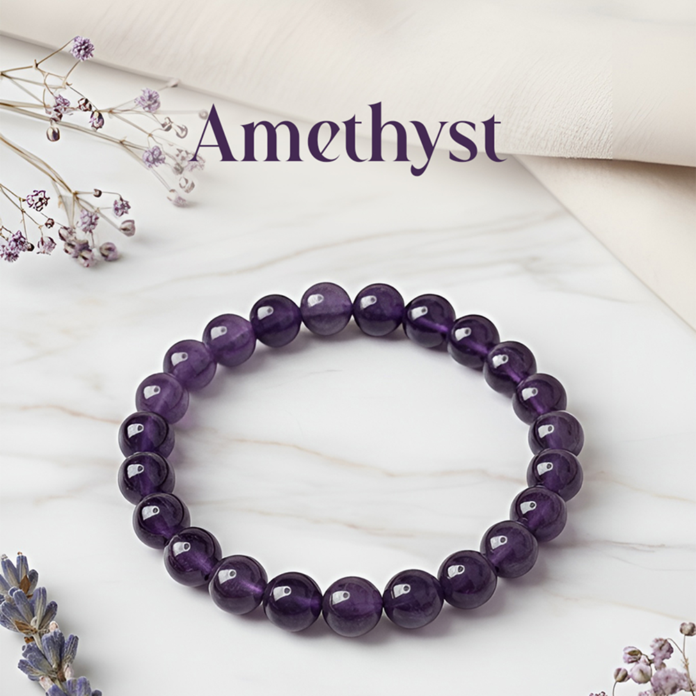 amethyst bracelet for anxiety​