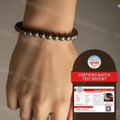 Natural Pyrite Bracelet – Natural Stone Beads