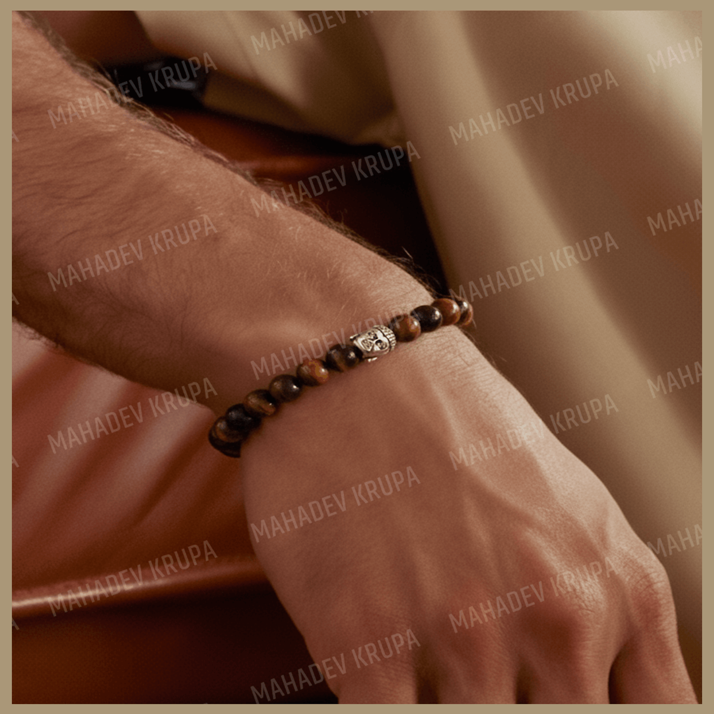 Tiger Eye Buddha Bracelet 