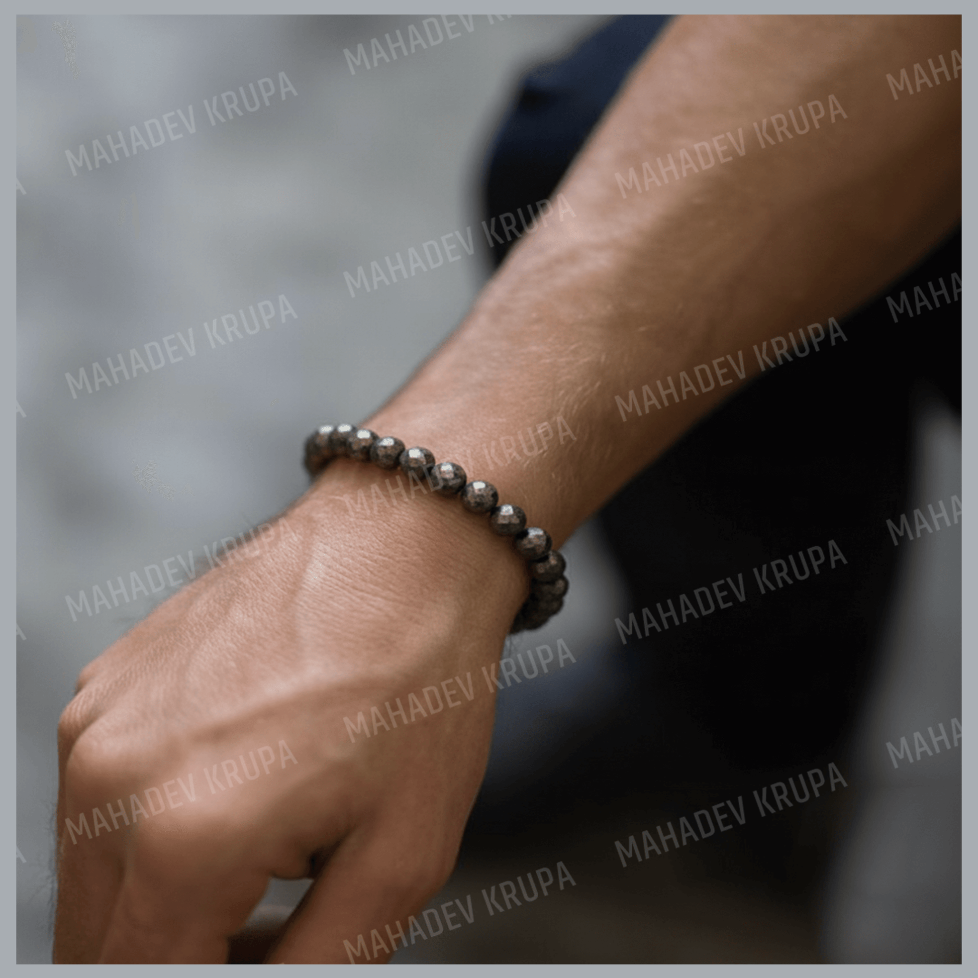 Diamond Cut Pyrite Bracelet