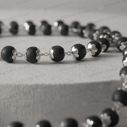 Silver Karungali Mala