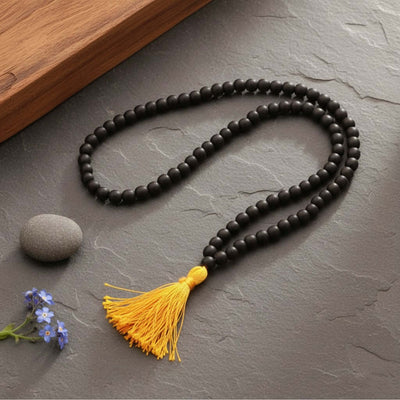 Karungali Mala – Natural Ebony Wood Beads