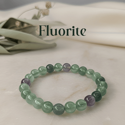 Fluorite Zodiac Band – Virgo (कन्या राशि) - Mahadev Krupa Ujjain