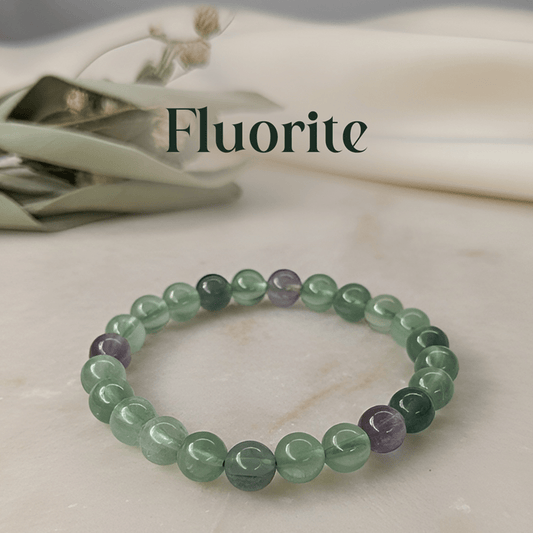 Fluorite Zodiac Band – Virgo (कन्या राशि) - Mahadev Krupa Ujjain