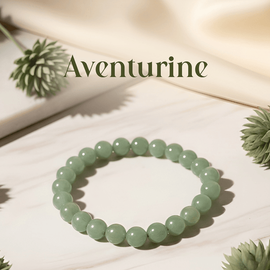 Green Aventurine Zodiac Band – Gemini (मिथुन राशि) - Mahadev Krupa Ujjain