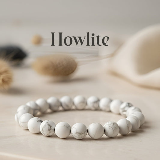 Howlite Zodiac Band – Cancer (कर्क राशि) - Mahadev Krupa Ujjain