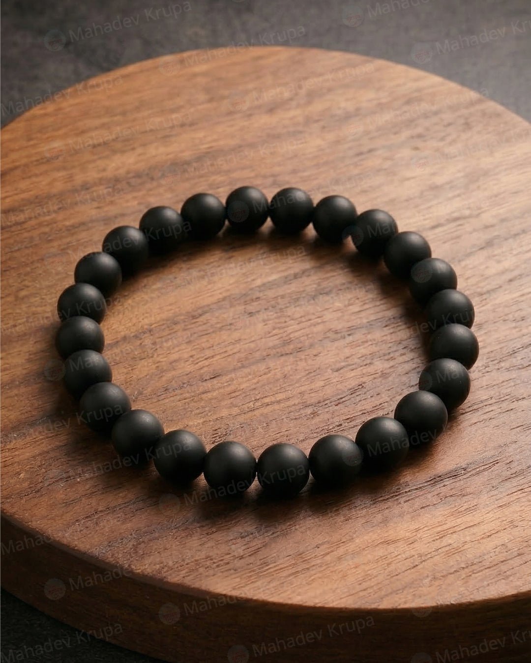 Mahadevkrupa Karungali Mala Bracelet Set | Spiritual Protection & Energy Balance Combo - Spiritual Healing Bracelet & Spiritual Mala - Mahadev Krupa Ujjain
