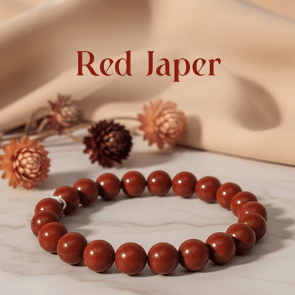 Red Jasper Zodiac Band – Scorpio (वृश्चिक राशि) - Mahadev Krupa Ujjain